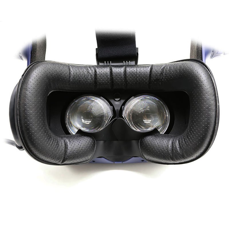 TamBee Vive PRO Face Cushion Pad Face Foam Replacement, PU Leather Face Cover Pad Removable Facial Interface for HTC Vive PRO VR (Face Foam 2PC) - Image 5